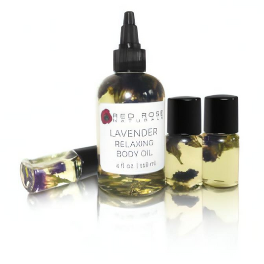 Red Rose Naturals Lavender Relaxing Body Oil